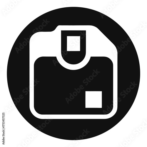 floppy disk icon vector