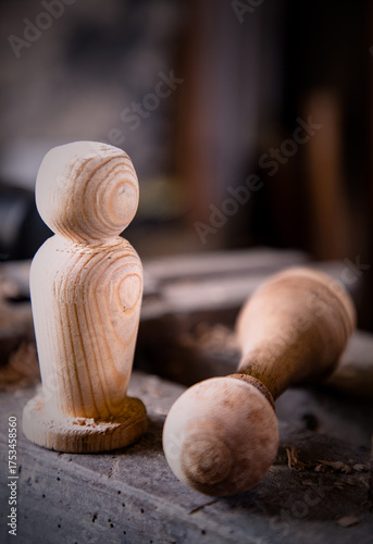 Wood Turned Figures