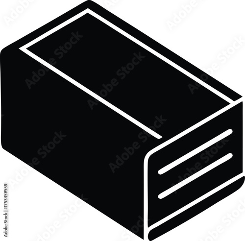Equity Register Book vector icon.