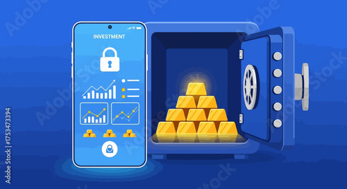 Secure Investment Mobile App with Gold Savings