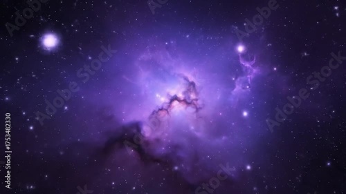 Vibrant cosmic nebula glowing with celestial dust and starlight, illustrating the immense beauty and profound mystery of the distant universe and its countless wonders