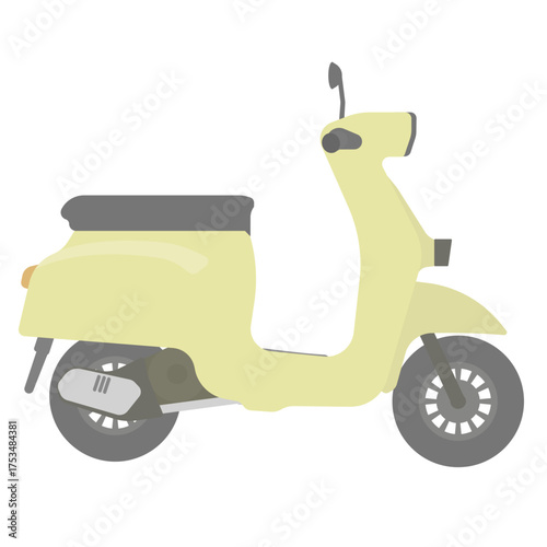 スクーターのイラスト