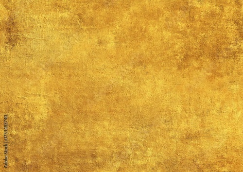 Abstract golden background with textured surface, showcasing shades of yellow and brown