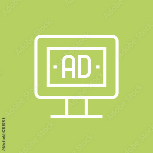 Seo adblock icon. Search engine optimization sign. Target symbol. Quality design element. Classic style icon.