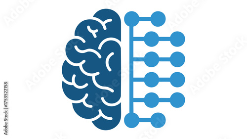 Digital brain network and neural connections