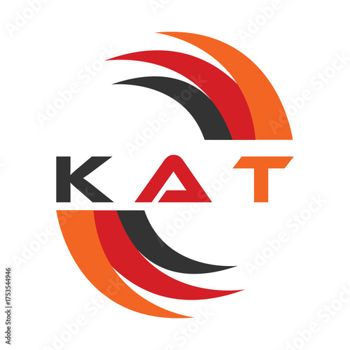 KAT letter design. KAT letter technology logo design. KAT Monogram logo design for an entrepreneur and business
