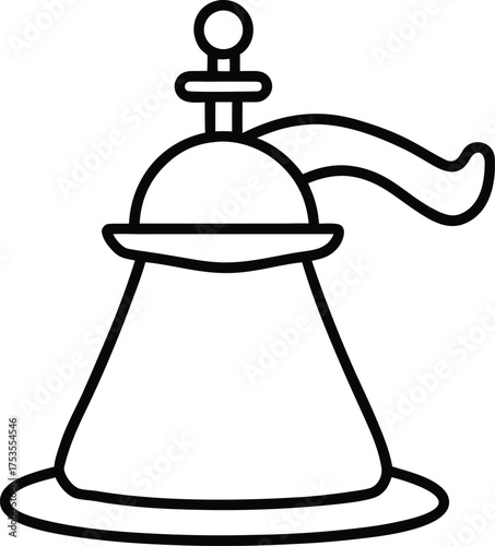 Fabric Steamer Line Art Transparent Background