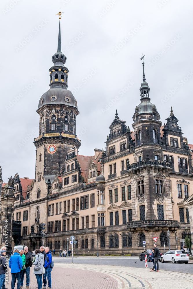 Fototapeta premium Drezno stare miasto