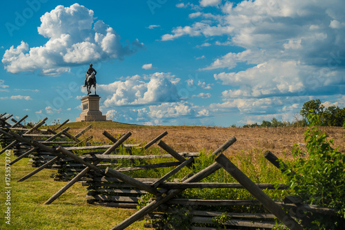 Tableau sur toile Gettysburg Battlefield