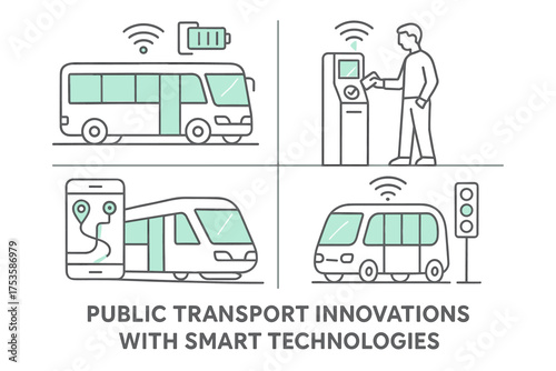 Smart public transport solutions with advanced connectivity and eco-friendly technology