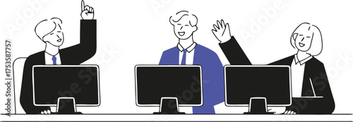 Team Collaboration and Idea Generation in a Modern Office Environment