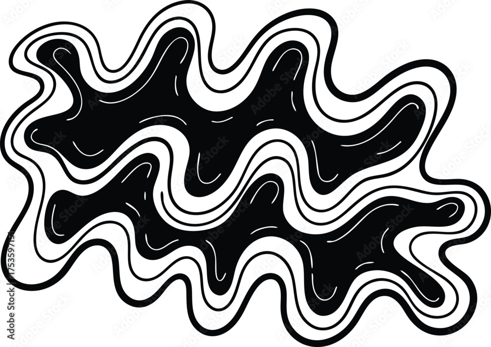 Fototapeta premium Colorful Holographic Gradient Waves Fluid Vector Background EPS10
