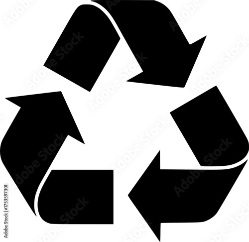 Recycle symbol. Recycle environment symbol - vector illustration. EPS version.