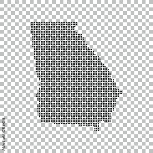 vector of Georgia map