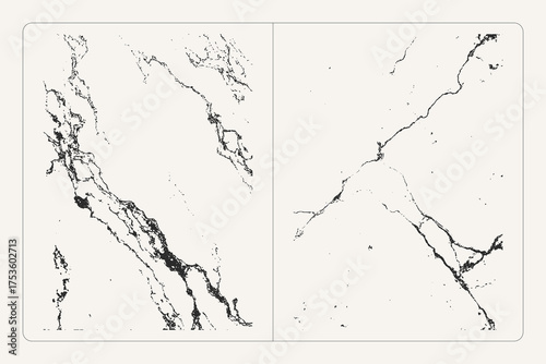 Granular vector marble grain texture with cracks and subtle noise — elegant natural stone background for modern, minimalist, and luxury designs.