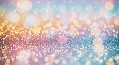 Soft pastel bokeh lights gentle blurry background for creative projects