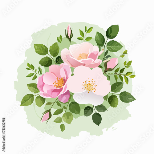 Wildrosen am Wegrand – natürliche Schönheit