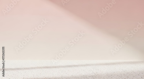 Minimalist aesthetic background with soft pastel color blocks and subtle texture