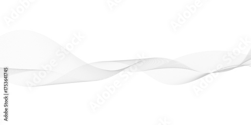 Background with technology business wavy curve lines. Abstract background with wave curve lines sound, voice and ocean. Frequency sound wave line and technology future concept background.