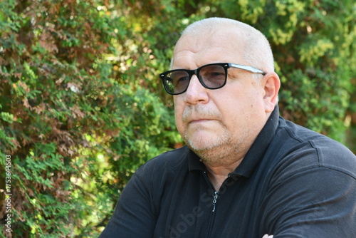portrait of an elderly man