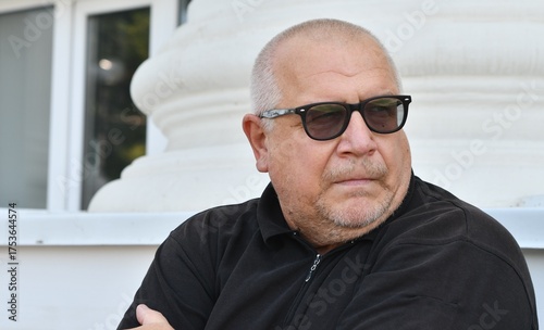 portrait of an elderly man