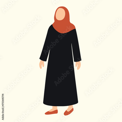 Modern Muslim Woman: Simple Elegance