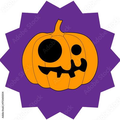 Halloween Pumpkin Face