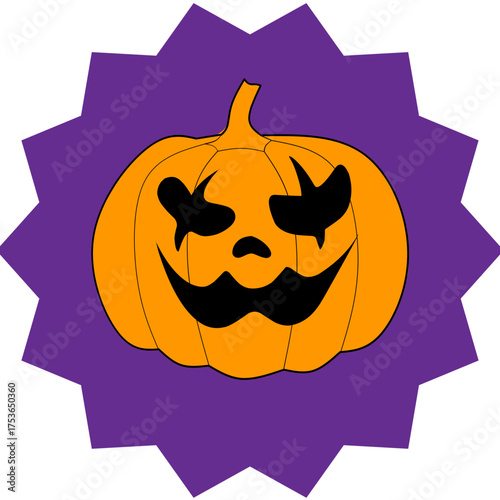 Halloween Pumpkin Face