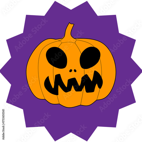 Halloween Pumpkin Face