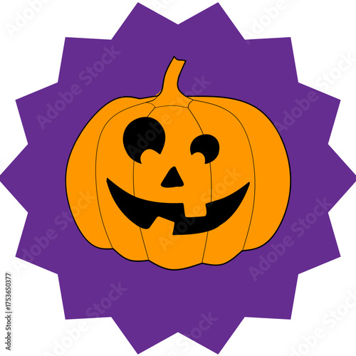 Halloween Pumpkin Face