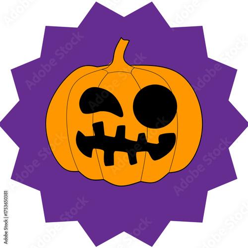 Halloween Pumpkin Face