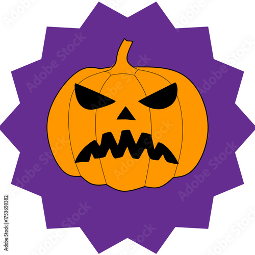 Halloween Pumpkin Face