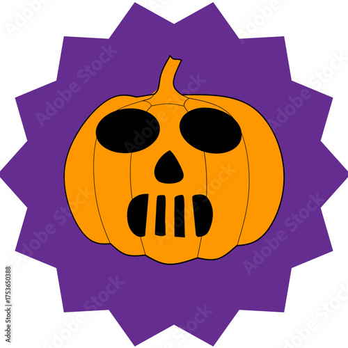 Halloween Pumpkin Face