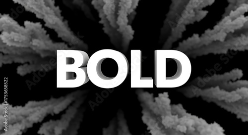 Smoky BOLD Typography

