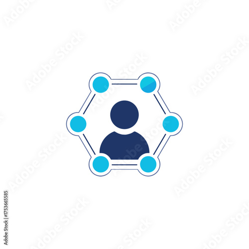 Skill, Work skill icon logo flat vector design
