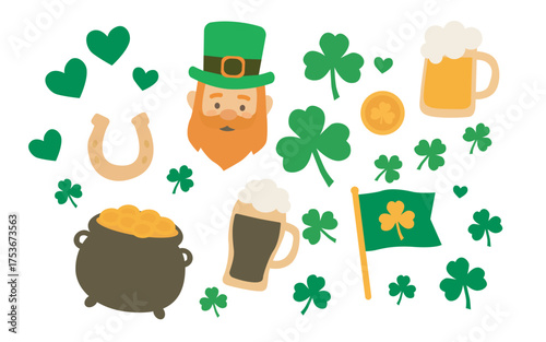 st patricks day icons