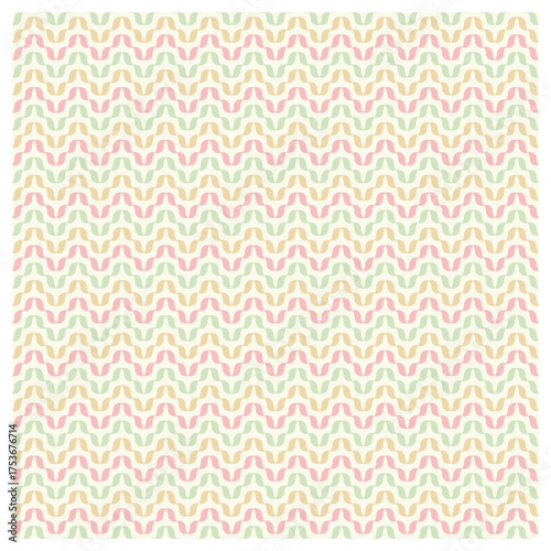 seamless chevron coloring stripe pattern