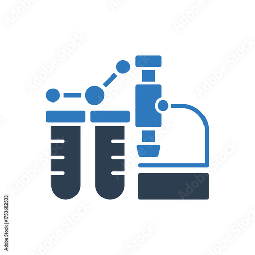 Laboratory Microscope Icon
