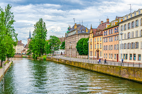 view of the old town of Strasbourg 