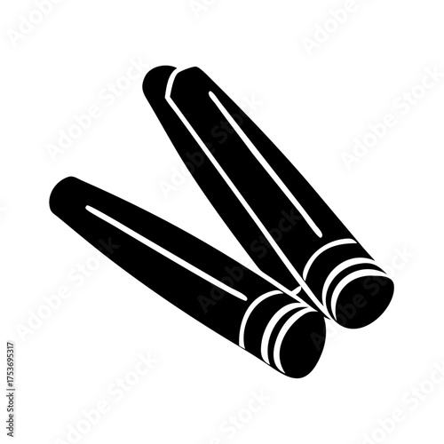 Illustration of two cigars, representing luxury, relaxation, and tobacco enjoyment