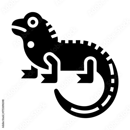 Illustration of a lizard, a fascinating reptile with unique adaptations and behaviors