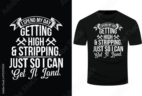 Roofing Contractor For Men Funny Roofer Svg Design