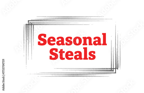 Exciting seasonal sales and special offers presented boldly