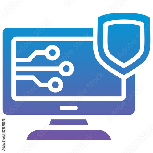 Cyber Protection Icon