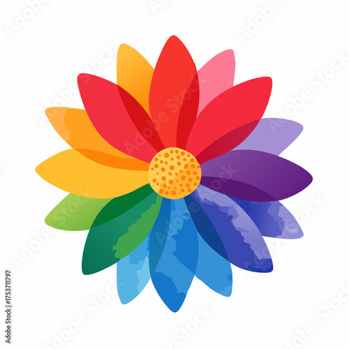 Regenbogenblüte – Farbenpracht in Bewegung