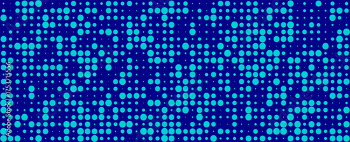 Dark Blue, Green vector layout with circle elements. Colorful gradient with circle symbols. Design for advertising, posters, website banners. vector