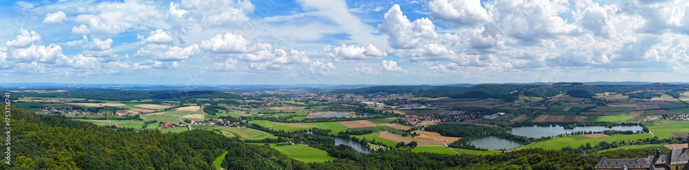 Obraz premium Landschaft bei Bad Staffelstein
