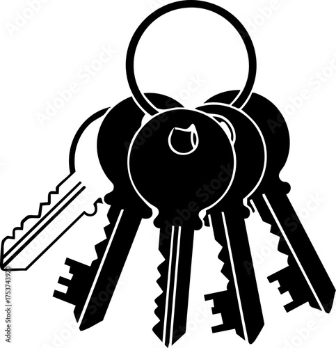 Unlocking opportunity with a bunch of keys, symbolizing access, solutions, and new beginnings for your next project.