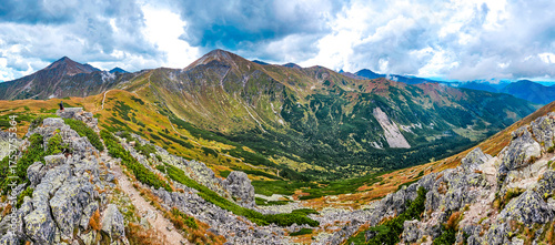 Fototapeta Naklejka Na Ścianę i Meble -  Starorobocianski Wierch Mountain - Western Tatras - Poland