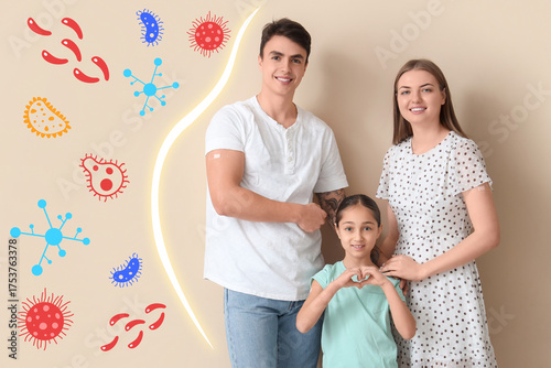 Parents and their daughter ...